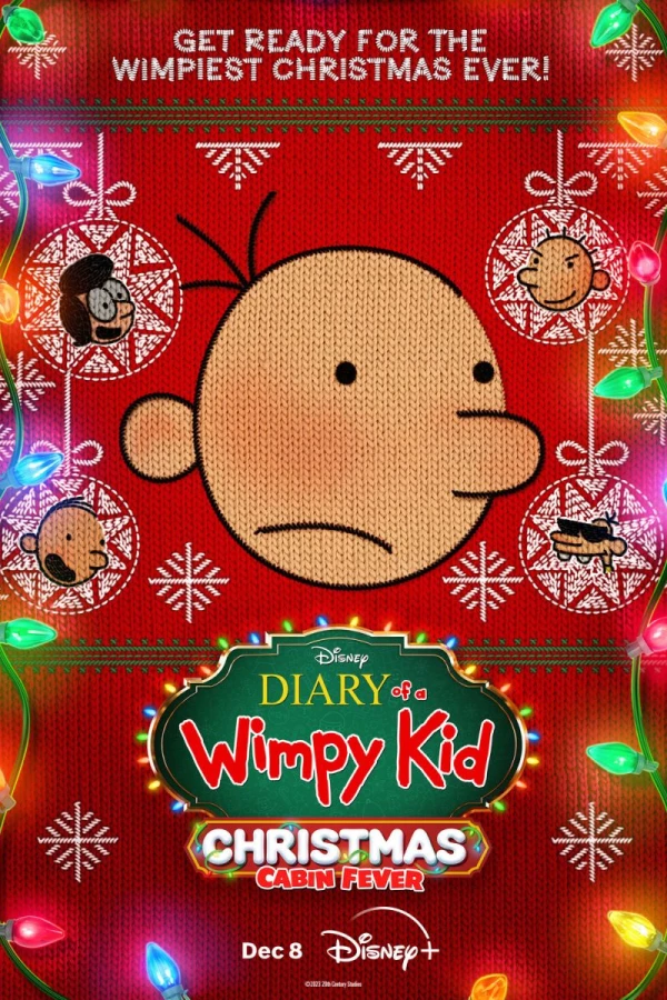 Diary of a Wimpy Kid Christmas: Cabin Fever Afis