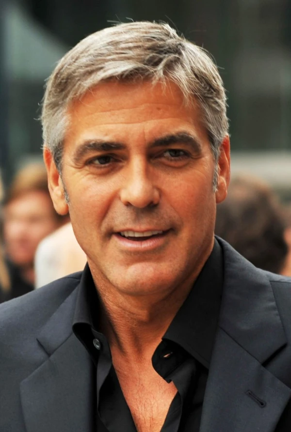 <strong>George Clooney</strong>. Resim Tarafından Michael Vlasaty.