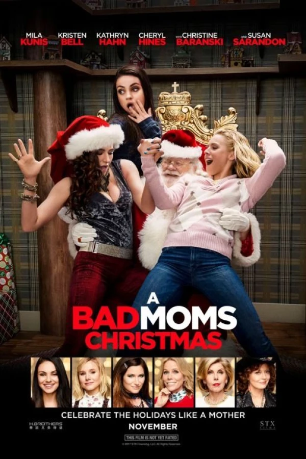 A Bad Moms Christmas Afis