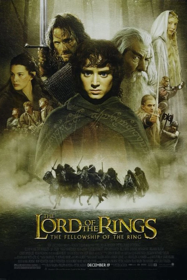 The Lord of the Rings: The Fellowship of the Ring Afis